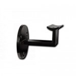 Trapleuninghouder zwart gepoedercoat