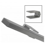 Trapleuning plat RVS 50cm