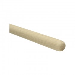 Trapleuning eiken onbehandeld rond lengte 100cm