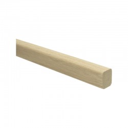 Trapleuning eiken onbehandeld rechthoek lengte 100cm