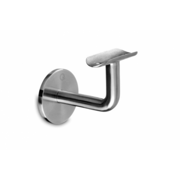 Trapleuninghouder hol RVS beton-steen