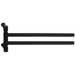 Draaibare handdoekstang Piet Boon PB450 mat zwart