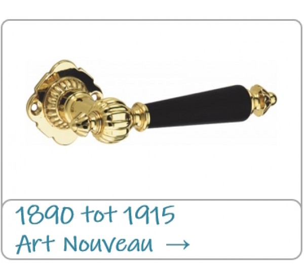 Art Nouveau deurbeslag