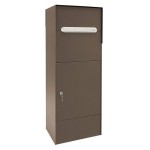 Pakketkast Stoer corten staal look