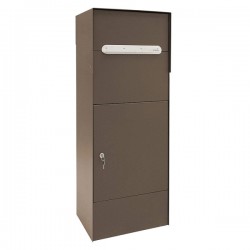 Pakketkast Stoer corten staal