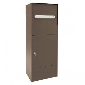 Pakketkast Stoer corten staal look