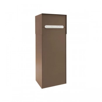 Pakketkast Stoer achteruitname corten staal