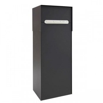 Pakketkast Stoer achteruitname zwart