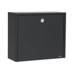 Post opvangkast Allux LT160 zwart