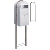 Brievenbus Bobi Jumbo Wit + statief