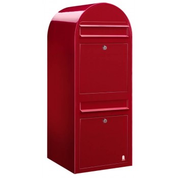 Brievenbus Bobi Duo Rood