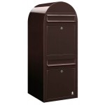 Brievenbus Bobi Duo Bruin