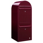 Brievenbus Bobi Duo Bordeaux