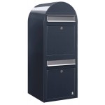 Brievenbus Bobi Duo Grijs