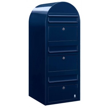 Brievenbus Bobi Trio Blauw