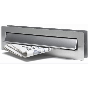 Brievenbus/tochtklep BobiNox L330 inwerpcassette Brievenbus/tochtklep BobiNox L330 inwerpcassette