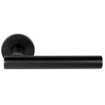 Deurklink Basic LB7 19mm rond rozet Gunmetal PVD