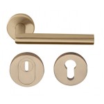 Achterdeurset PVD licht brons