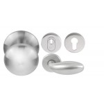 Voordeurset rooster Basic RVS