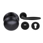 Voordeurset Hydra mat zwart