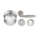 Voordeurset Hydra Basic mat RVS 