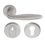 Achterdeurset Hydra mat RVS