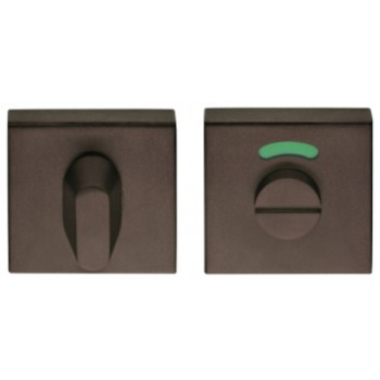 Toiletgarnituur D10V brons met vrij bezet indicatie