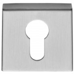 Cilinderplaatje D10V mat RVS