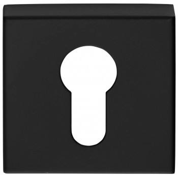 Cilinderplaatje D10V mat zwart