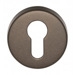 Cilinderplaatje D10 brons