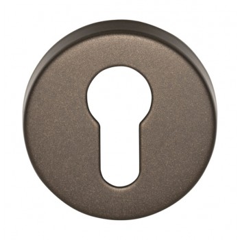 Cilinderplaatje D10 brons