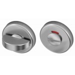 Toiletgarnituur RVS AISI 304 met vrij bezet indicatie