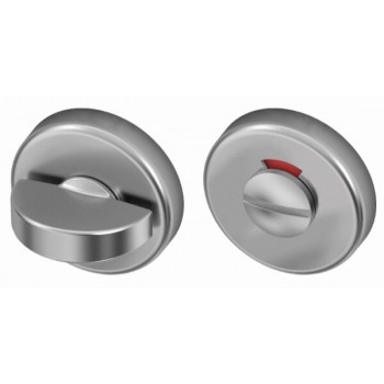 Toiletgarnituur RVS AISI 304 met vrij bezet indicatie