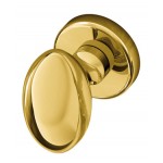 Deurknop Remo Gold BIOV (set)