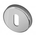 Sleutelrozet rond chroom