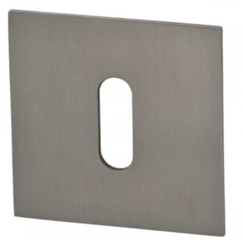 Sleutelplaatje Plano RVS vierkant