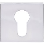 Cilinderplaatje LSQBY50 gepolijst RVS