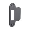BASICS LBLA-SFC loopdeurslot afgerond PVD gunmetal/PVD mat zwart