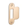 Loopslot afgerond PVD licht brons