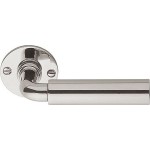 Deurkruk Timeless 1923MRR50 rond rozet glans nikkel