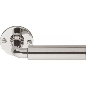 Deurkruk Timeless 1923MRR50 rond rozet glans nikkel