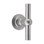 Deurkruk vast Ferrovia FVT110V/52 mat RVS