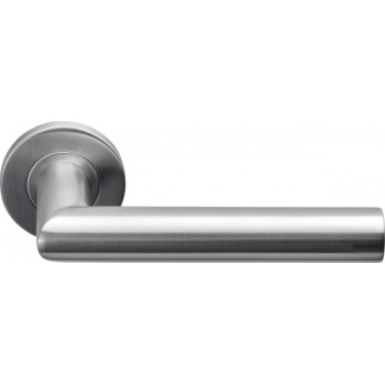 Deurklink Basic LB2L 22mm mat RVS