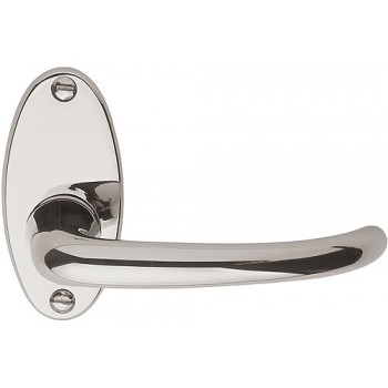 Deurkruk Timeless 1922MRO glans-nikkel ovaal rozet