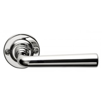 Deurkruk Timeless 1925GRR50 rond rozet glans nikkel