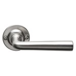 Deurkruk Timeless 1925GRR50 rond rozet mat nikkel