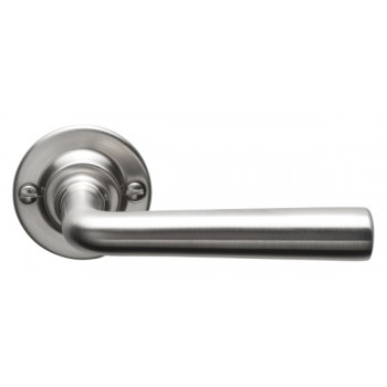 Deurkruk Timeless 1925GRR50 rond rozet mat nikkel