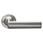 Deurkruk Timeless 1929GRR50 rond rozet mat nikkel