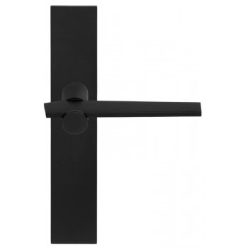Deurkruk op schild Tense BB100P236 mat zwart Deurkruk op schild Tense BB100P236 mat zwart
