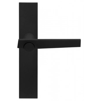 Deurkruk op schild Tense BB101P236 mat zwart Deurkruk op schild Tense BB101P236 mat zwart
